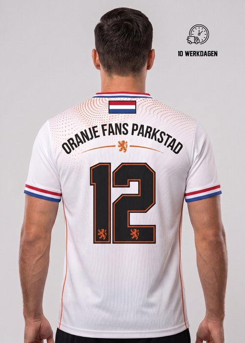 Officieel Oranje Fans Parkstad Fan Shirt - Wit